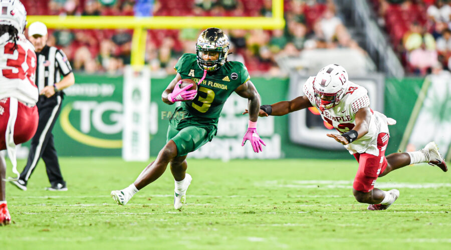 USF Runs Away From Temple