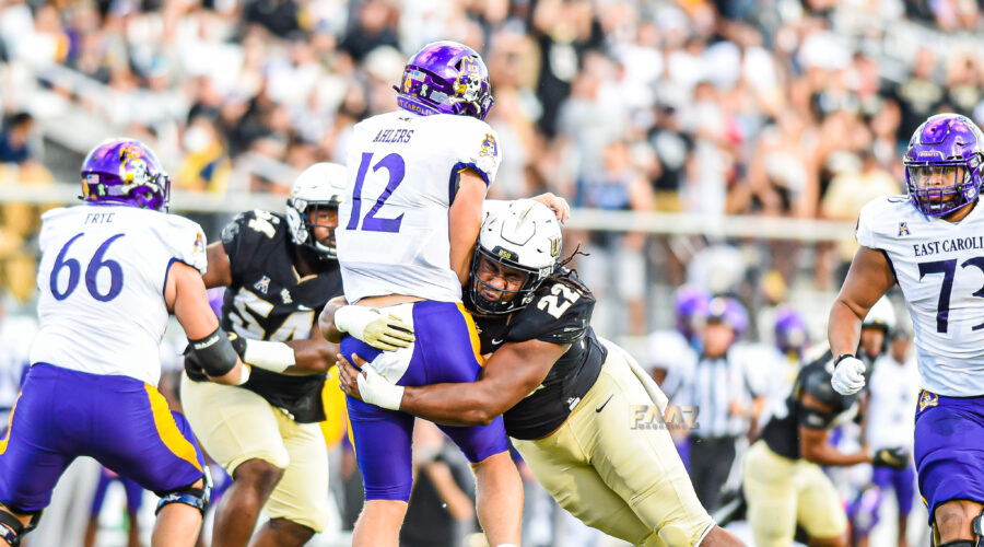 UCF Football End 2 Game Skid With Win Over ECU 20-16