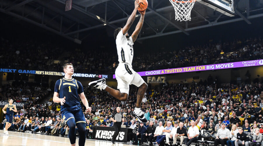 UCF Knights’ Second Half Rally Overwhelms Michigan