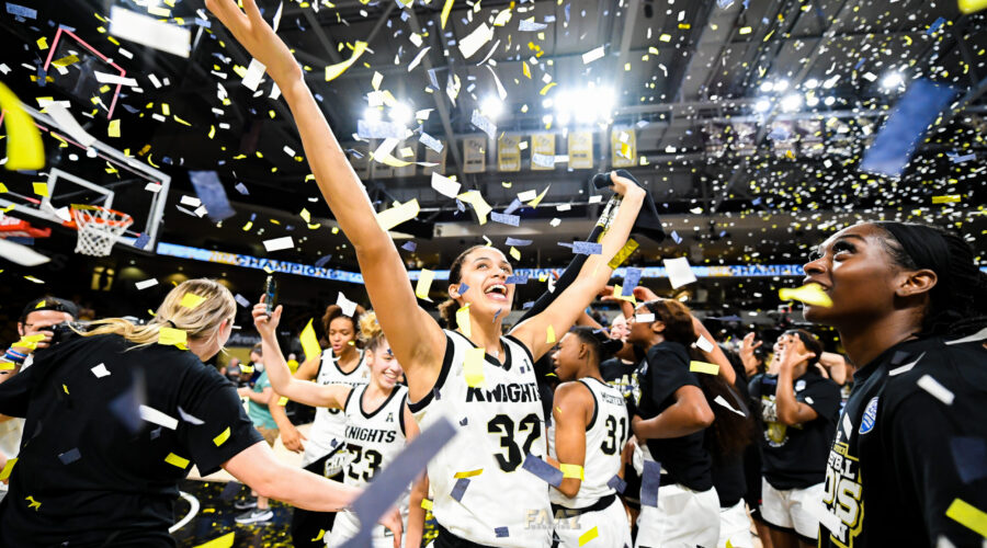 UCF Basketball:  Lady Knights Dominate Cincinnati And Clinch Championship In The American Championship