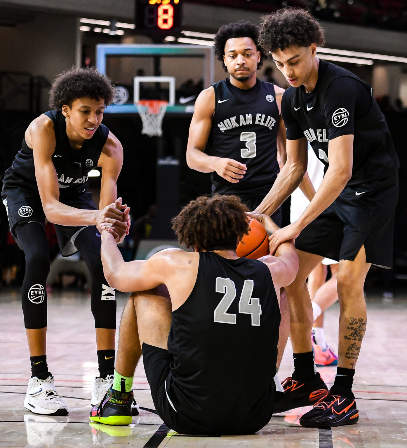 NIKE EYBL Session 1 MOKAN Elite 17u Puts Away Rotary FAAZ Magazine