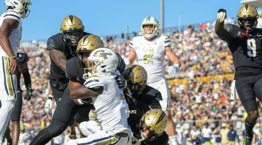 UCF Knights Rank #1 in Red Zone Defense