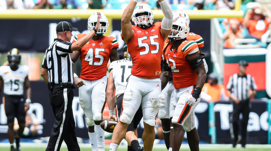 Miami Hurricanes Defense Impressive In Win Over Southern Miss 30-7