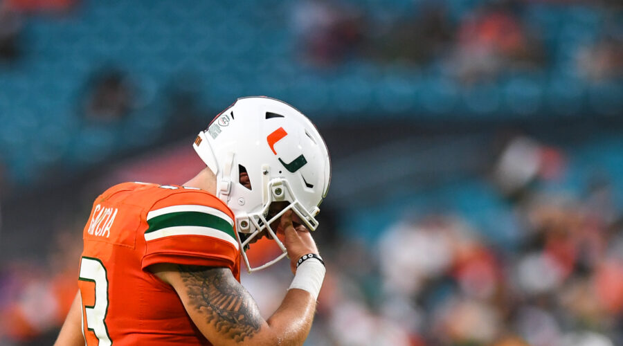 No. 25 Miami Upset by Middle Tennessee Going into Bye Week