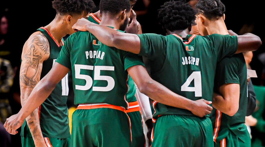 ‘Canes Control Tar Heels In Big Road Win 80-72