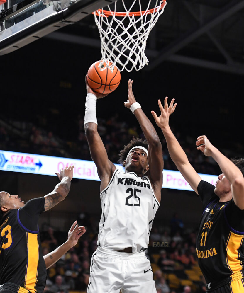 UCF Basketball: Knights Strong Defense & Torch Pirates On Senior Night 84-58