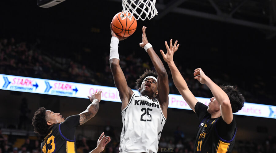 UCF Basketball: Knights Strong Defense & Torch Pirates On Senior Night 84-58